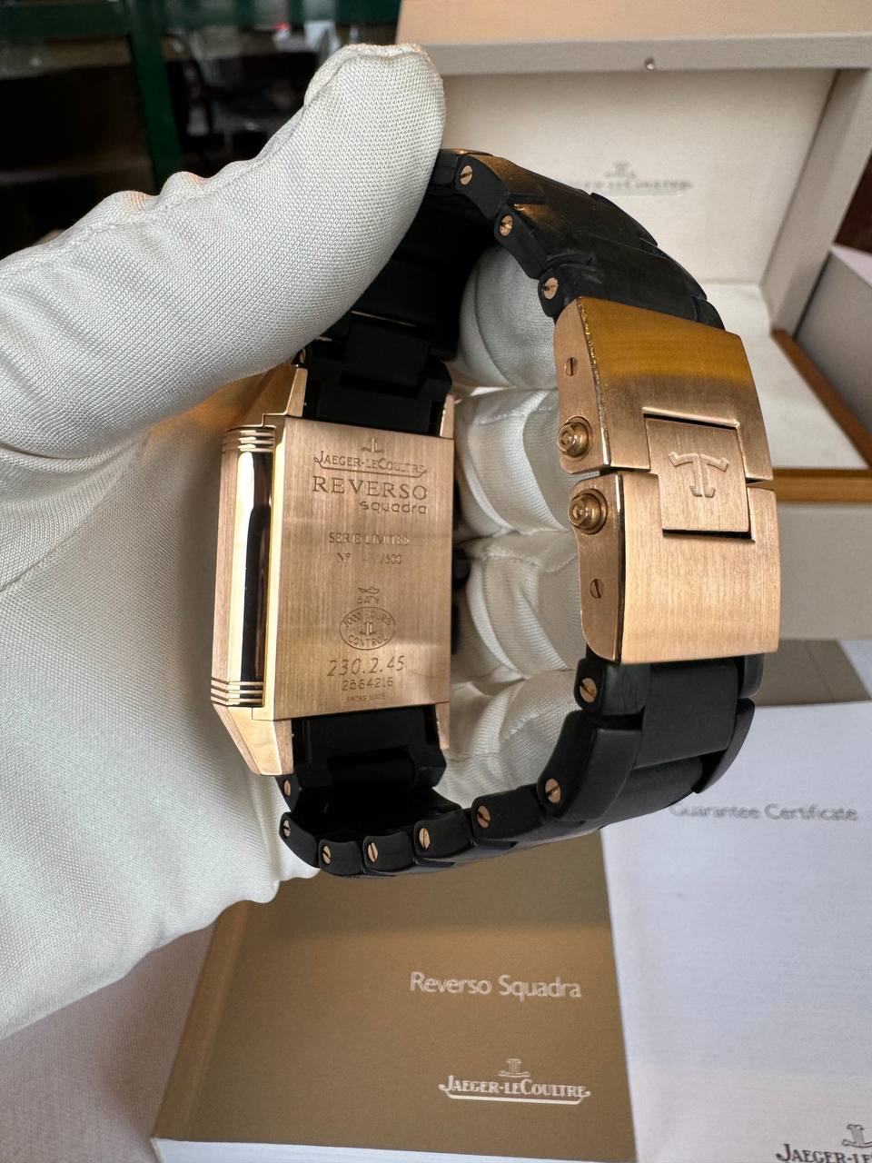 Jaeger LeCoultre Reverso Squadra GMT 230.2.45